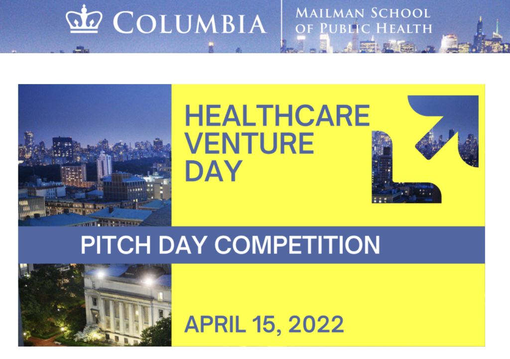 Columbia Announces Healthcare Venture Day on April 15, 2022