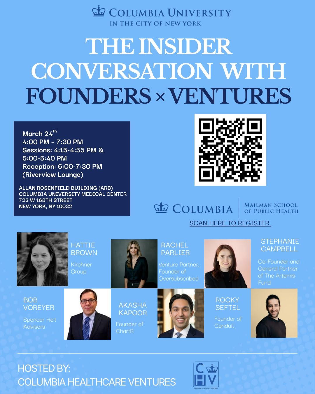Columbia Healthcare Ventures Event